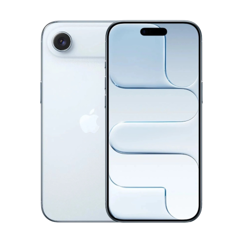 iPhone Air ve světle modré barvě