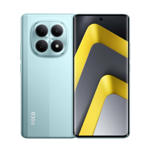 POCO M8 v mintové barvě