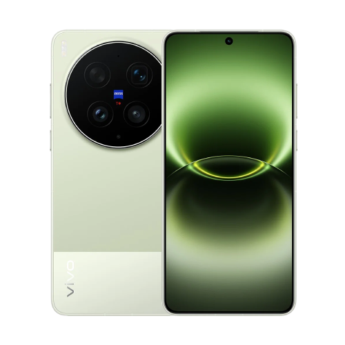 Vivo X300 Ultra v zelené barvě.