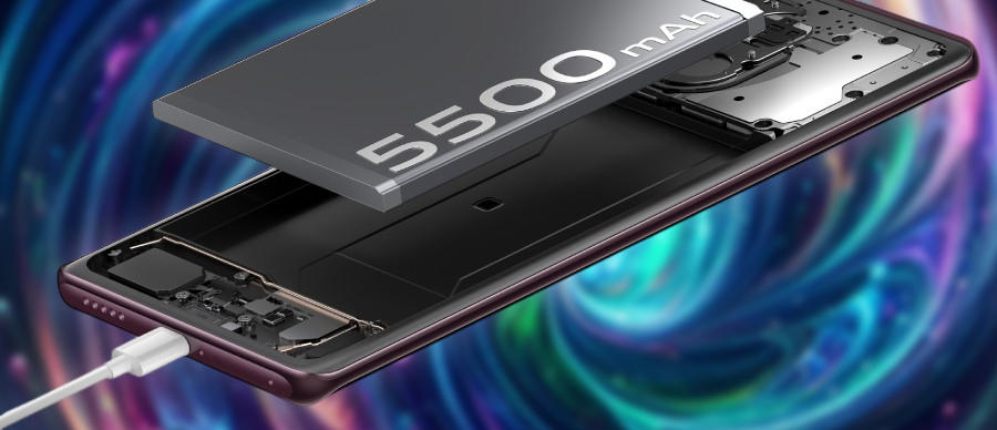 Vivo V40 Lite detail baterie