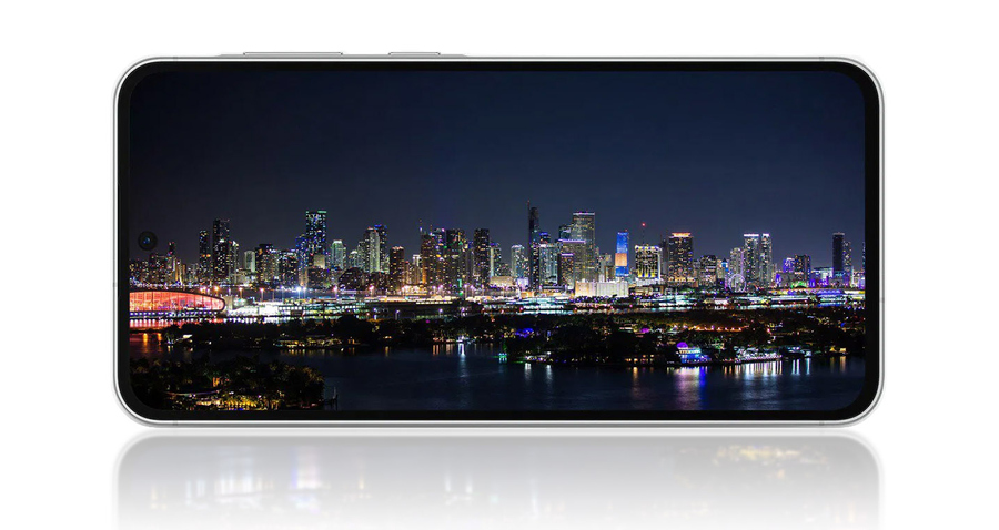 Noční režim fotoaparátu u mobilního telefonu Samsung Galaxy A56 5G