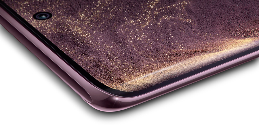 Detailní záběr na displej Vivo V40 Lite