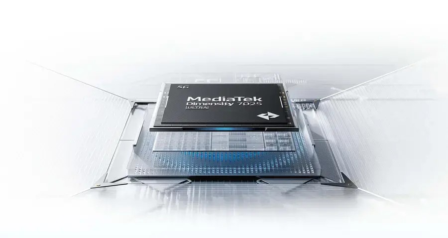 Xiaomi Redmi Note 14 5G pohání výkonný 6nm čipset MediaTek Dimensity 7025 Ultra pro rychlý a plynulý chod.