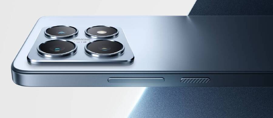 Trojitý fotoaparát telefonu Xiaomi 14T 5G, který nabízí funkce jako Leica styly, Mistrovský portrét, Xiaomi AISP, Ultra a UltraHDR noční režimy.