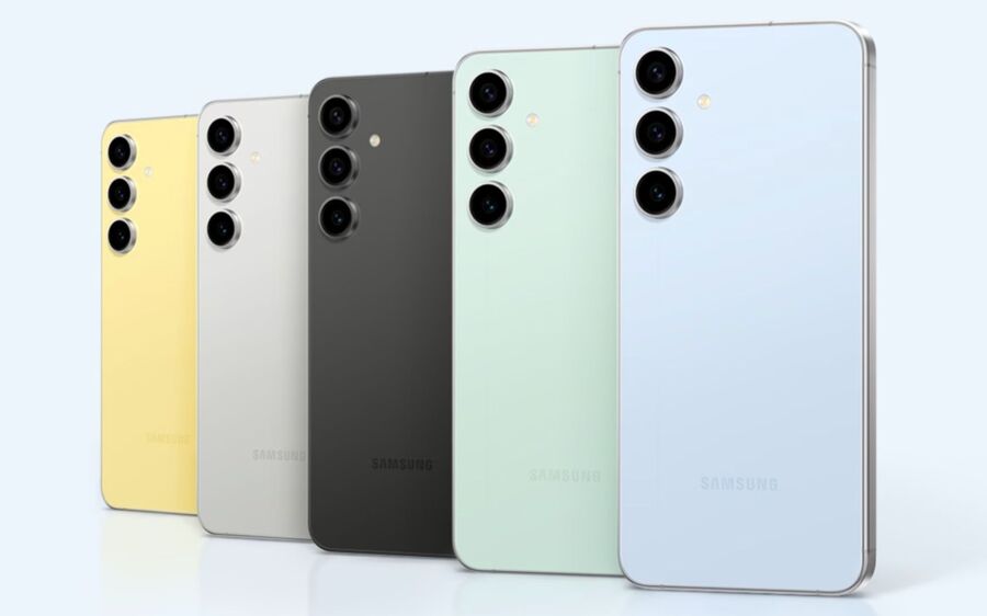 Barevná provedení telefonu Samsung Galaxy S24 FE