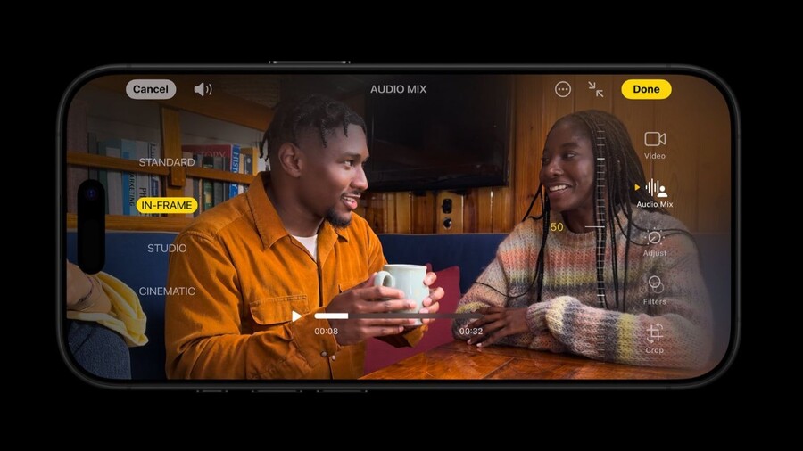 iPhone 16 Pro Max přináší revoluční 4K Dolby Vision video při 120 fps s profesionálním zpracováním obrazu a pokročilým prostorovým zvukem.