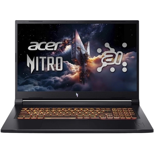 Acer Nitro V 17 nabízí plynulé hraní, velký displej pro pohodlnou práci i zábavu a dostatek paměti a úložiště pro všechny hry a aplikace.