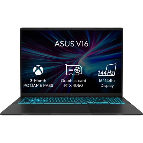 Asus Vivobook 16 k s procesorem Intel Core 7 a grafikou NVIDIA GeForce RTX 4050 je skvělým parťákem pro hraní i pro náročnější práci.