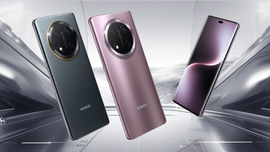Elegantní design HONOR Magic7 Lite v různých barevných provedeních.