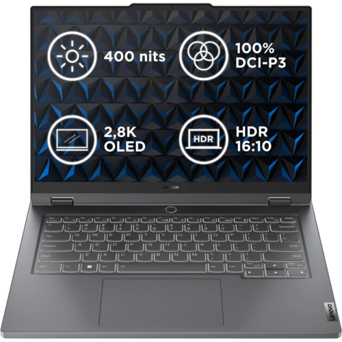 Lenovo Legion Slim 5 nabízí kompaktní design, vysoký herní výkon a živé barvy na 2,8K OLED displeji.