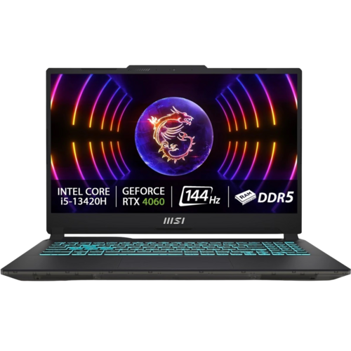 MSI Cyborg 15 A13VF nabízí rychlý výkon pro hry i práci, kvalitní displej s plynulým obrazem a atraktivní futuristický design.
