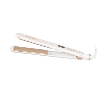 Žehlička na vlasy ECG ZV 117 ve světle růžové barvě.