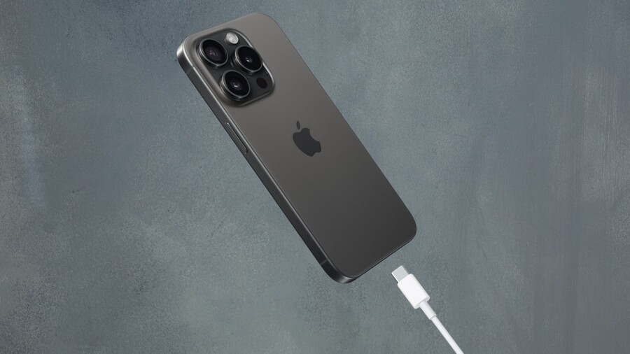 iPhone 15 Pro je první iPhone s USB-C a díky podpoře USB 3.2 Gen 2 nabízí přenos dat až 10 Gb/s.