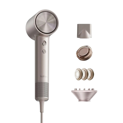 Laifen Swift 4 ve zlatém provedení i se čtyřmi nástavci.