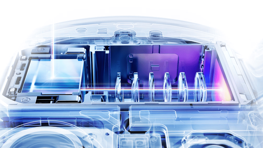 Prezentace fotoaparátu Vivo X300 a ukázka jeho součástek uvnitř