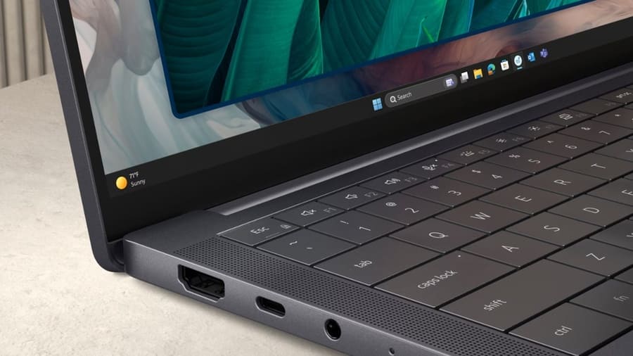 Dell Pro 13 Premium nabídne uživatelům spoustu portů a moderní konektivitu