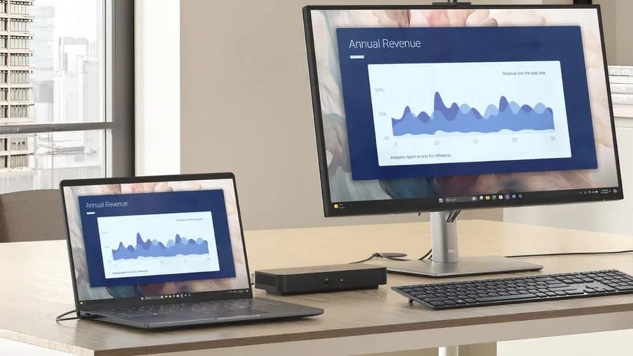 Dell Pro 13 Premium a připojení na externí obrazovku