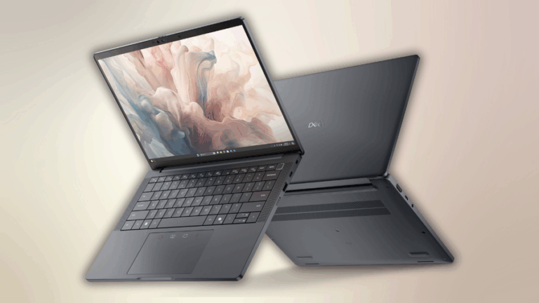 Notebook Dell Pro 13 Premium z přední i zadní strany