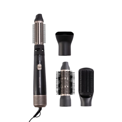 Kulmofén Remington AS7500 v černo-zlaté barvě s příslušenstvím.