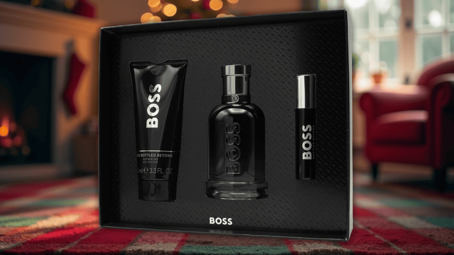 Velká dárková sada Hugo Boss Bottled Beyond - nejlepší dárky pro muže.