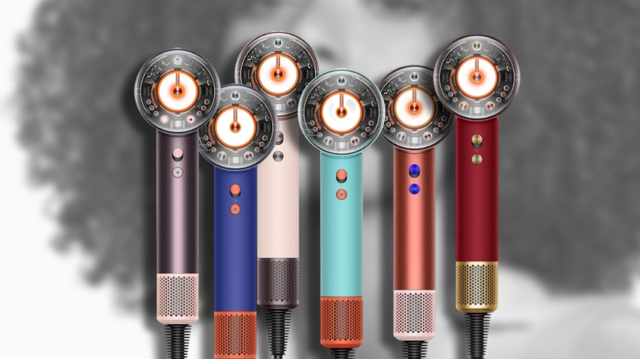 Fén Dyson Supersonic Nural v 6 barevných kombinacích.