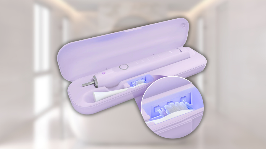 Dobíjecí antibakteriální pouzdro s UV světlem kartáčku TrueLife Clean 70 UV s hlavicí