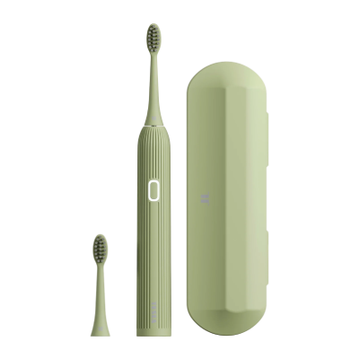 Srovnání sonických kartáčků: TESLA Smart Toothbrush Sonic TS200 Deluxe v olivovém provedení