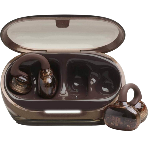 Bezdrátová otevřená sluchátka za uši: produktové foto JBL Soundgear Clips Copper