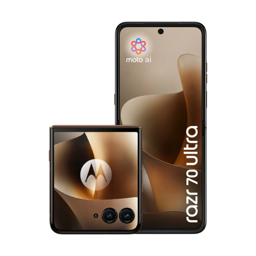 Motorola Razr 70 Ultra složený i rozložený flip.