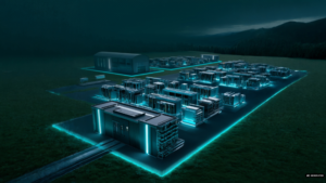 Kyberneticky odolná velkokapacitní bateriová uložiště pro energetickou infrastrukturu od ESET a EVC Group. Ilustrační obrázek