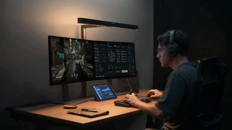 BenQ ScreenBar osvětlení monitoru