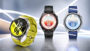 Detailní pohled na různé varianty a barevná provedení chytrých hodinek řady Huawei Watch GT 7 a GT 7 Pro.