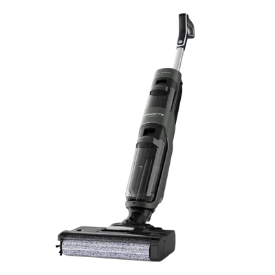 Podlahová myčka Rowenta X-Clean 4 GZ5037WO v šedé barvě.